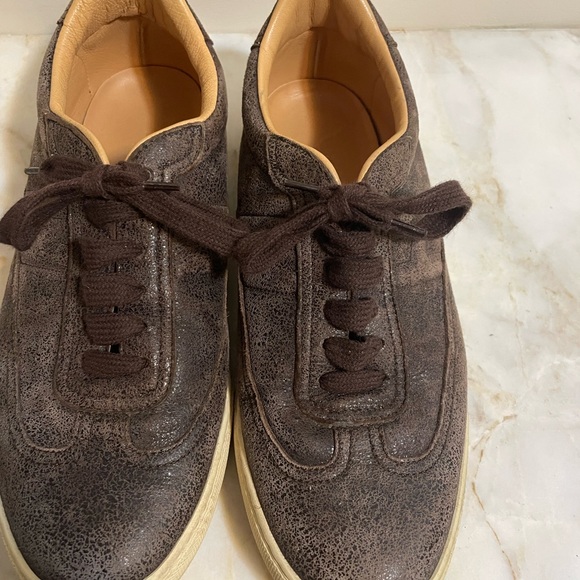 Hermes Brown Sneakers - Picture 1 of 9
